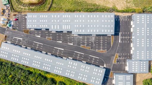 Aerial View of Connect 27 Polegate Business Park